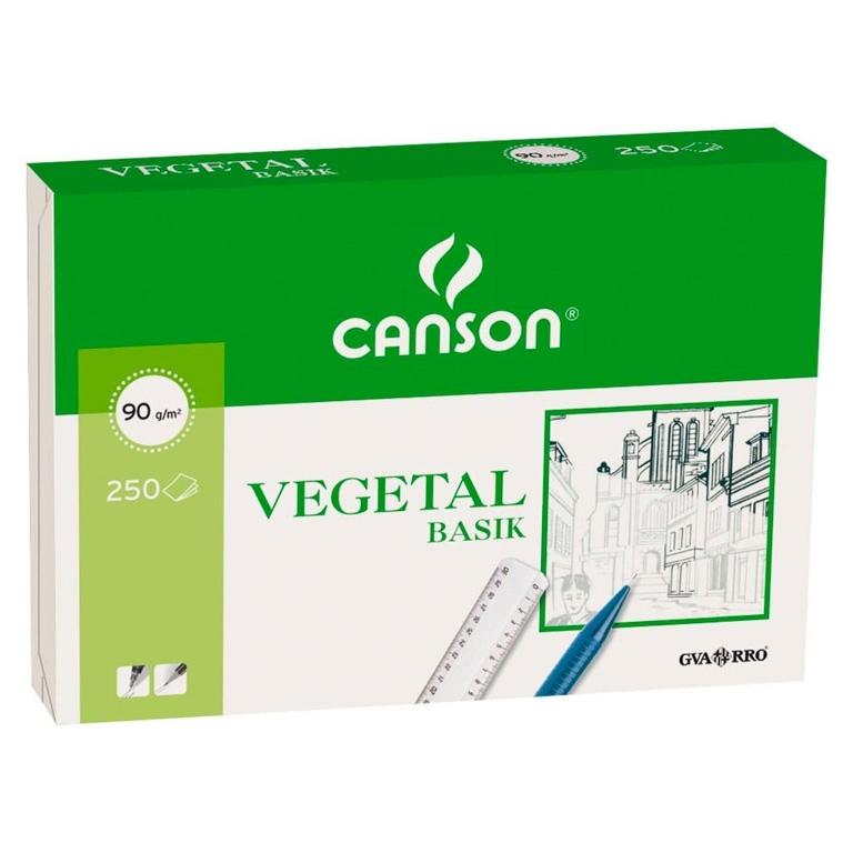 Canson Papel Vegetal A4 90/95G 250 Hojas