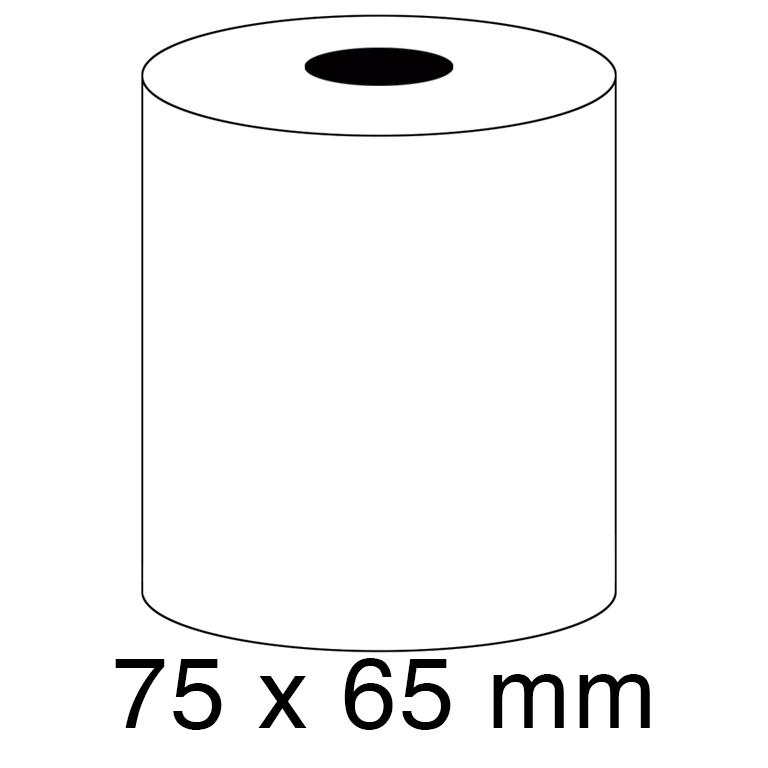 Rollo Papel Químico 75x65 mm