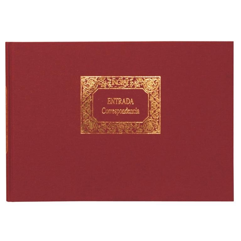 Miquel Rius Libro Contabilidad "Entrada Correspondencia" 215x315 mm 100 Hojas