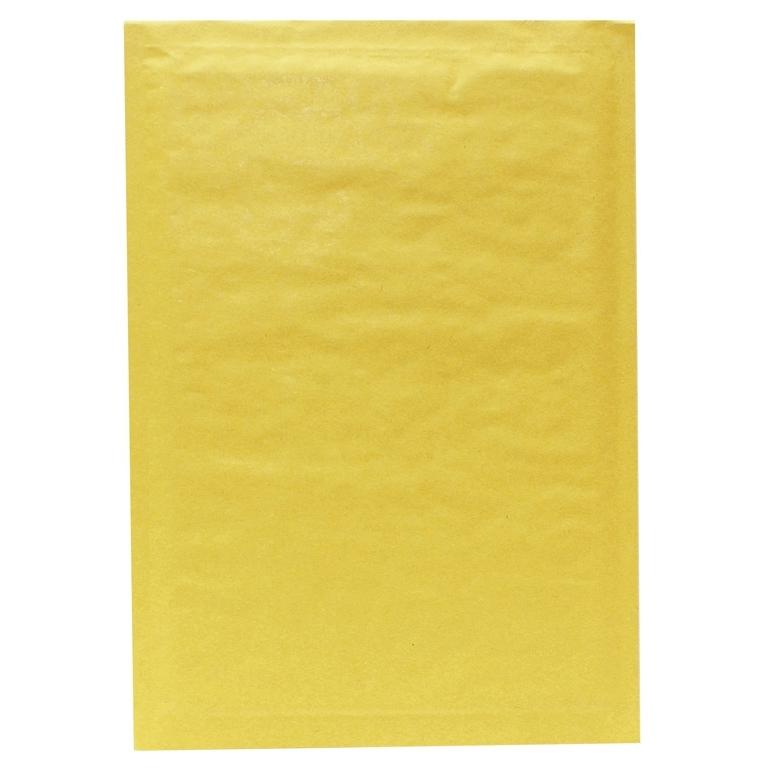 Bolsa Kraft Acolchada Marrón 350x470 mm Peso 86g