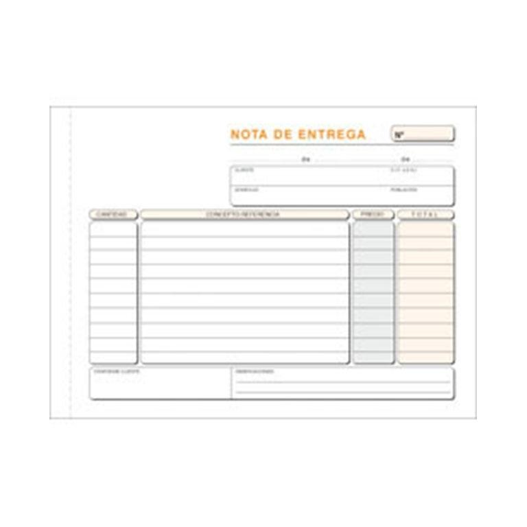 Plus Office Talonario Entregas Duplicado 207x145 mm 50 Juegos