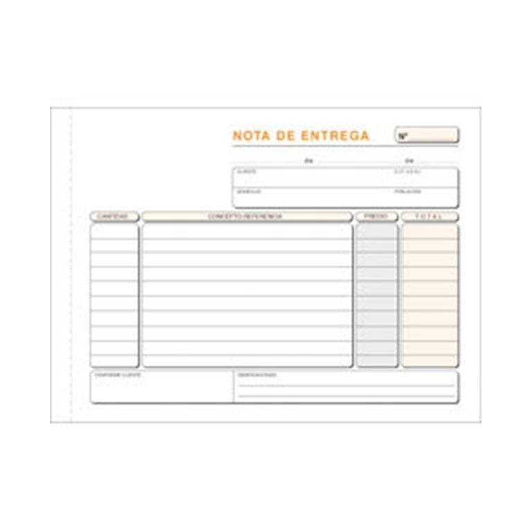 Plus Office Talonario Entregas Duplicado 153x109 mm 50 Juegos