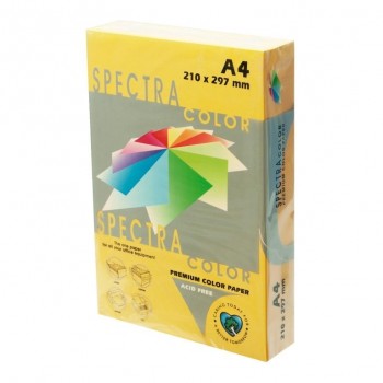 PAPEL SPECTRA A4 80GR 500H AMARIL.ORO