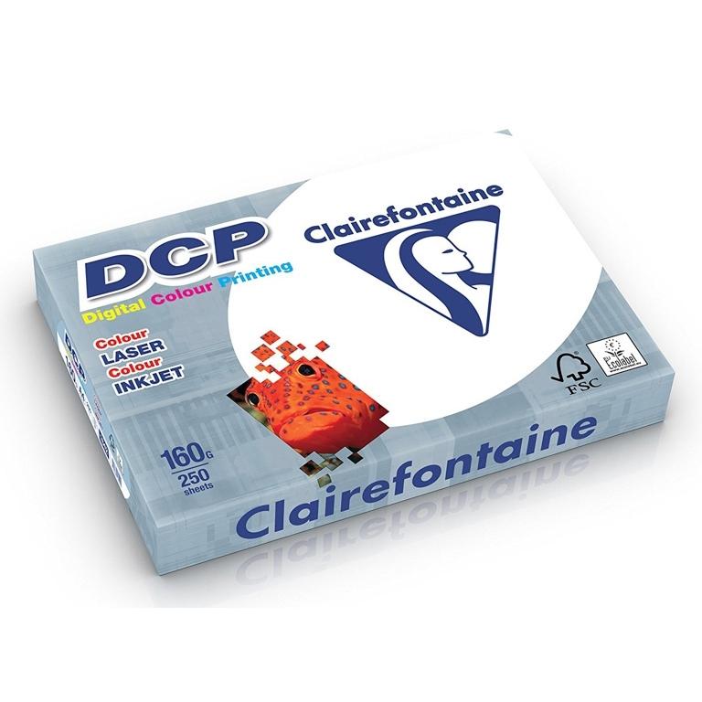 Clairefontaine DCP Papel A4 160gr Blanco (250 hojas)