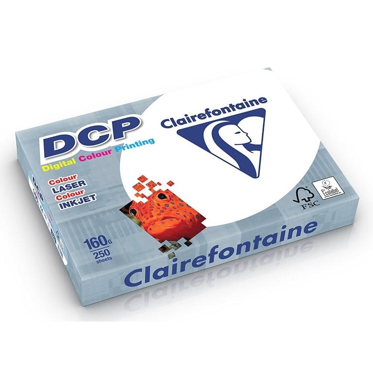Clairefontaine DCP Papel A3 160gr Blanco (250 hojas)