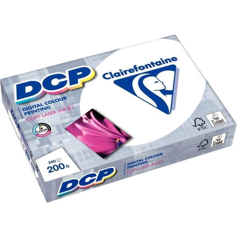 Clairefontaine DCP Papel A3 200gr Blanco (250 hojas)