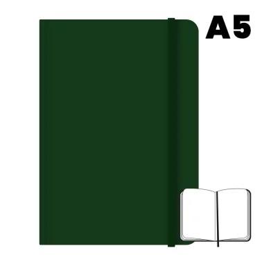 Campus University Libreta Cosida A5 Liso Verde Oscuro