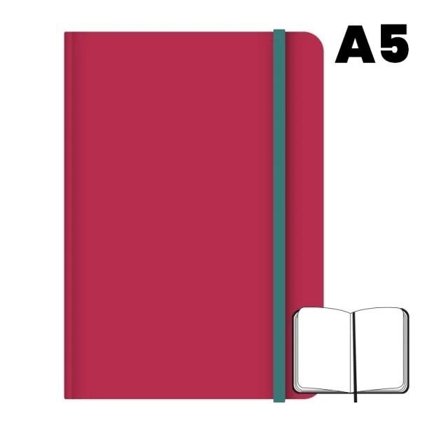 Campus University Libreta Cosida A5 Liso Fucsia