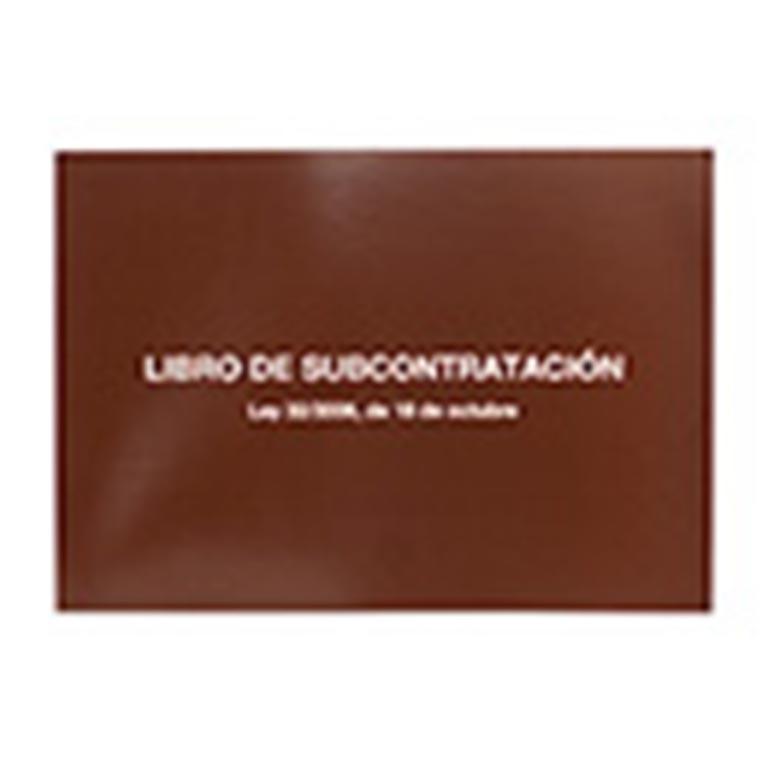 Miquel Rius Libro Subcontratación 210x150 mm 20 Hojas Castellano/Catalán