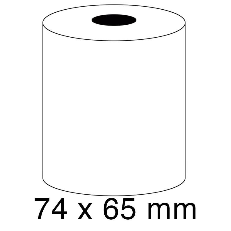 Rollo Papel Electra 74x65 mm