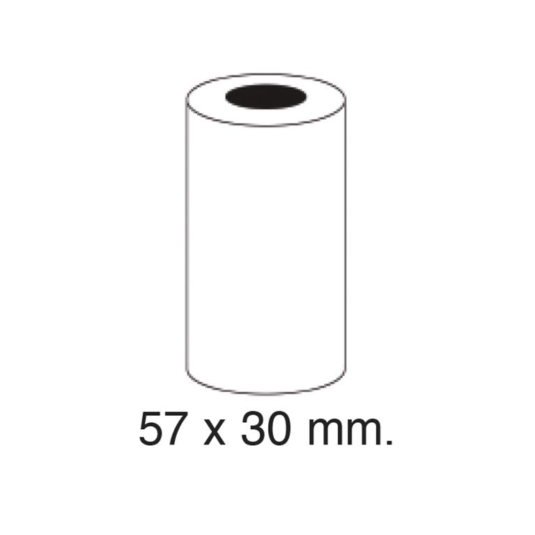 Rollo Papel Térmico 57x30 mm