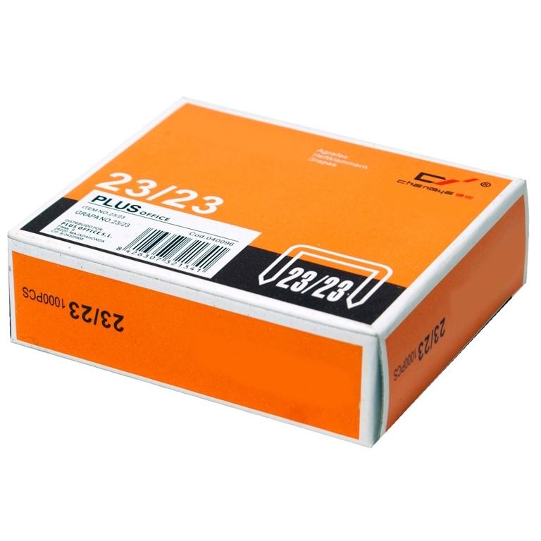 Plus Office 23/23 Grapas Galvanizadas (1000 ud.)