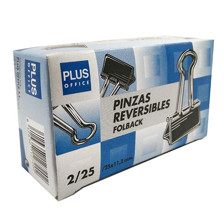 Plus Pinzas Reversibles 25 Mm (12 Uds.)