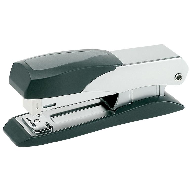 Plus Office 285M Grapadora Sobremesa Plata/Negro
