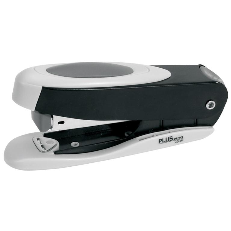 Plus Office 250M Grapadora Sobremesa Negro/Gris