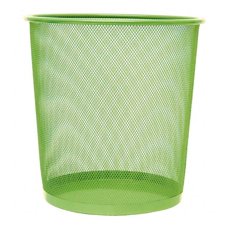 Papelera Plus Metal Pequeña Reji.Verd 13L