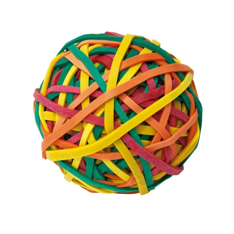 Plus Office Gomas Elásticas Bola Colores 105g