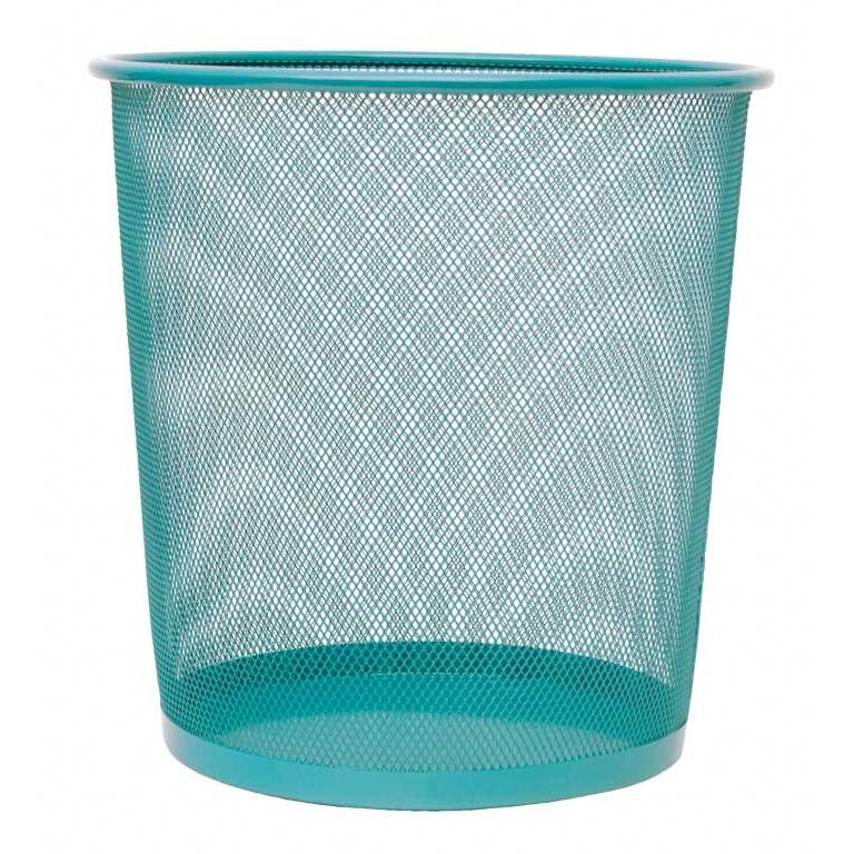 Plus Office Papelera De Rejilla 13L Turquesa