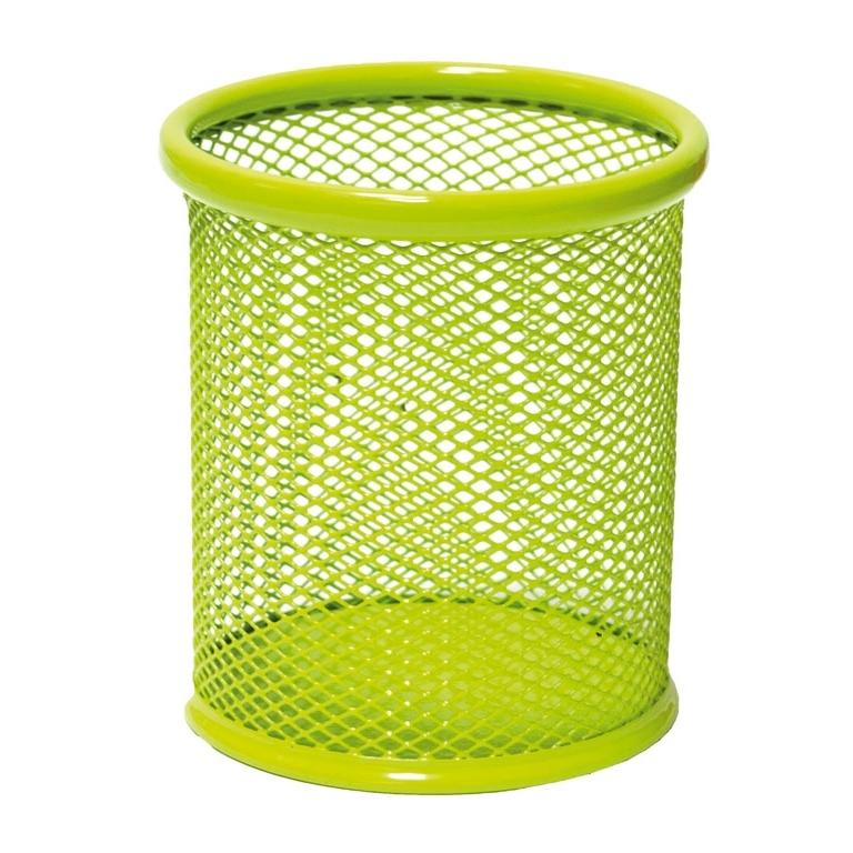 Plus Office Cubilete Rejilla 190 Metálico Verde Pastel