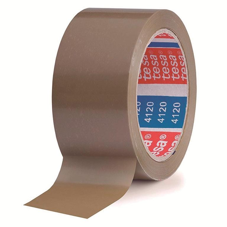 Tesa Cinta Precinto Marrón 50mmx132m