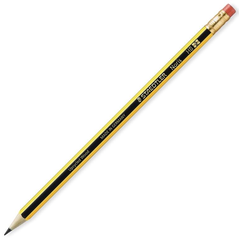 Staedtler Noris 122 Lápiz Grafito HB Con Goma