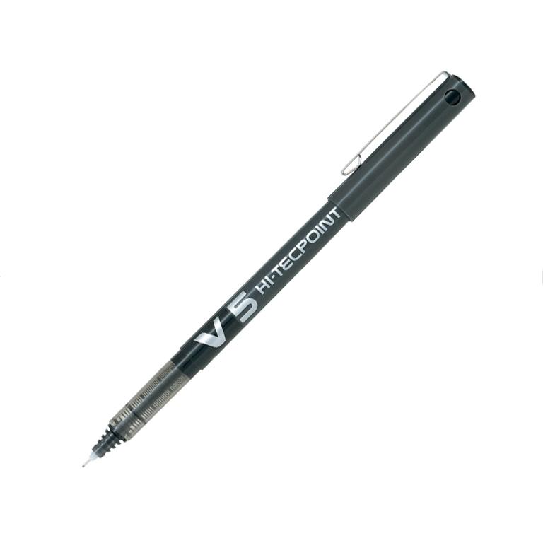 Pilot Hi-Tecpoint V5 Bolígrafo Tinta Líquida 0,5mm Negro