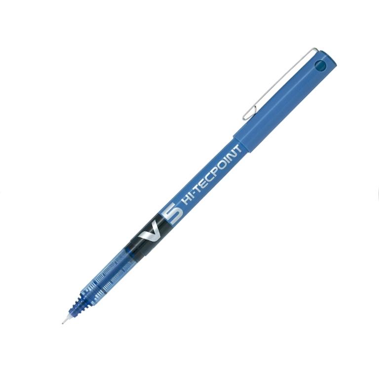 Pilot Hi-Tecpoint V5 Bolígrafo Tinta Líquida 0,5mm Azul