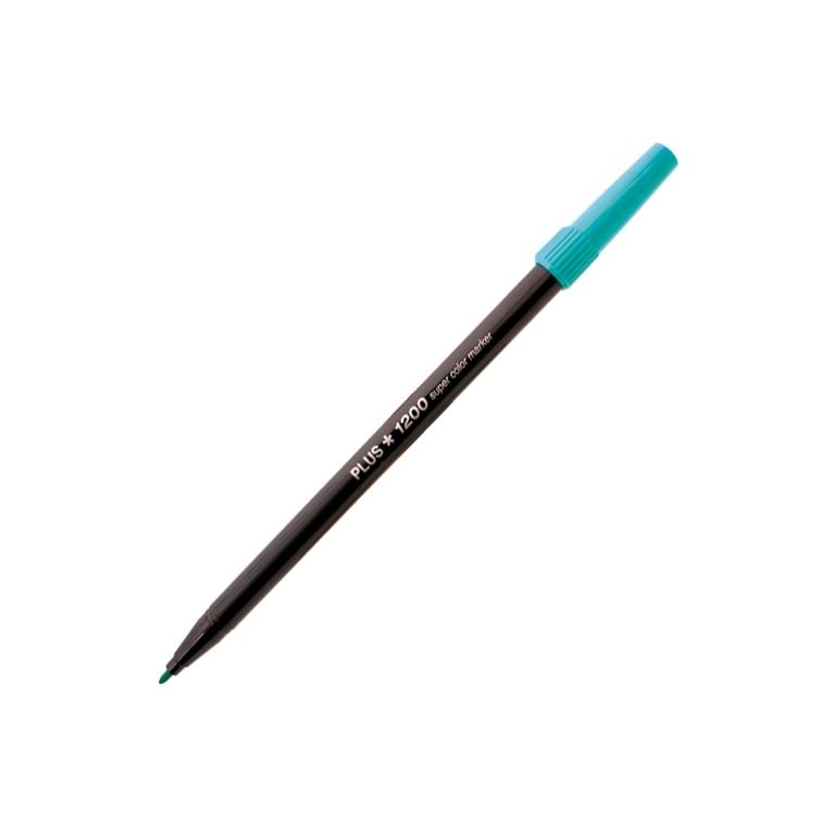 Plus Office 1200 Marcador Punta Fibra 1 mm Verde Jade