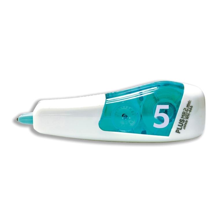 Plus Japan MR2 Mini Cinta Correctora 6mmx6m Azul
