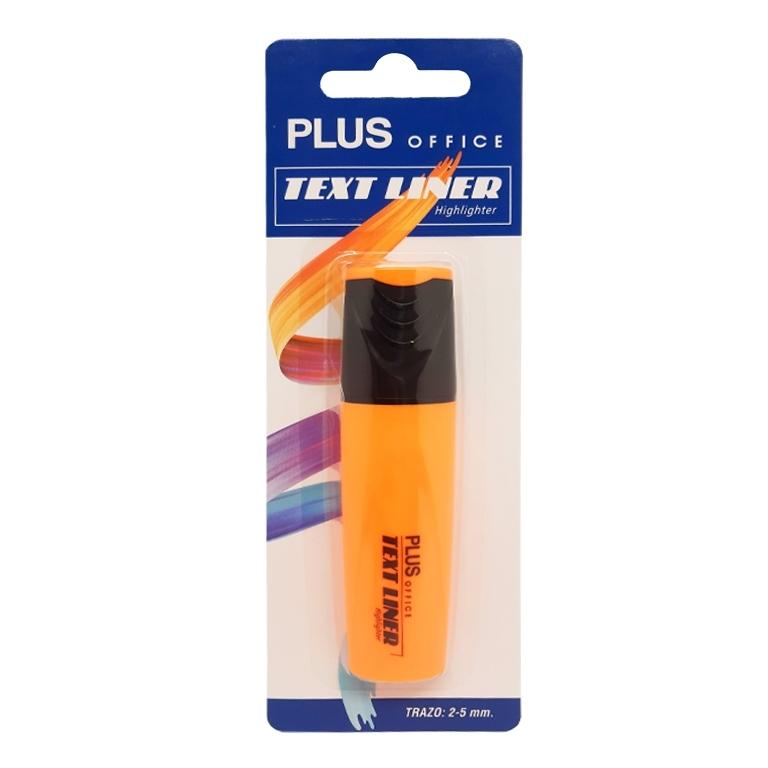 Plus Office Textliner 3.2 Blister Subrayador Naranja