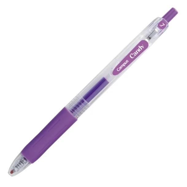 Campus Candy Bolígrafo Tinta Gel Violeta