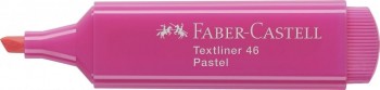 Rotulador fluorescente pastel rosa Textliner 1546 Faber Castell *