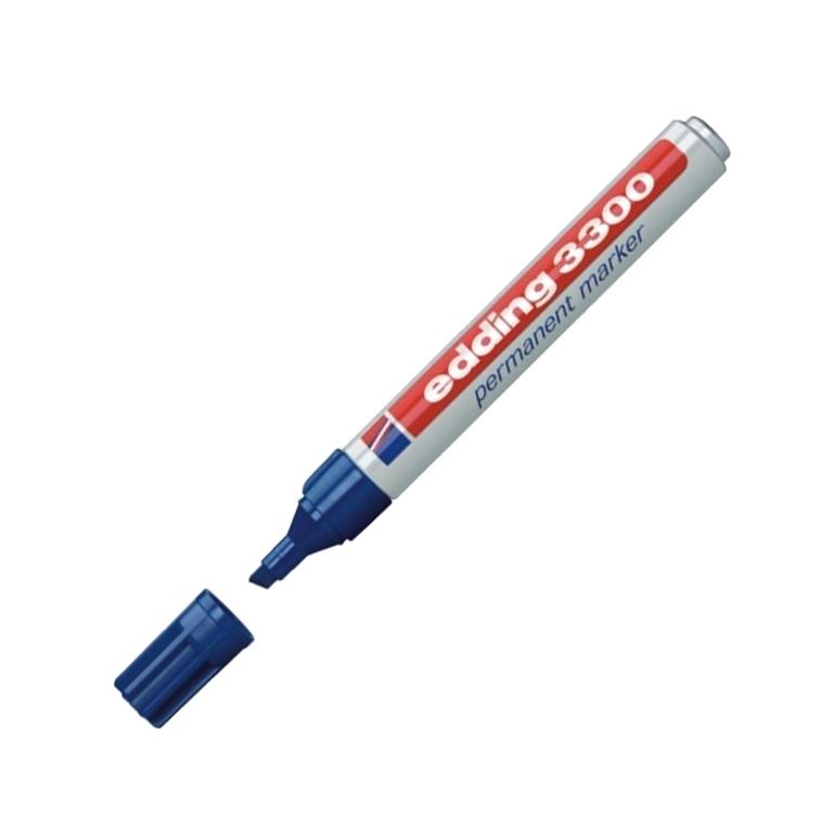 Edding 3300 Marcador Permanente Punta Biselada 1-5 mm Azul