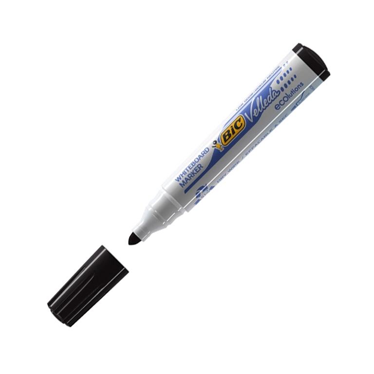 Bic Velleda Ecolutions Rotulador Pizarra Punta 1,5 mm Negro