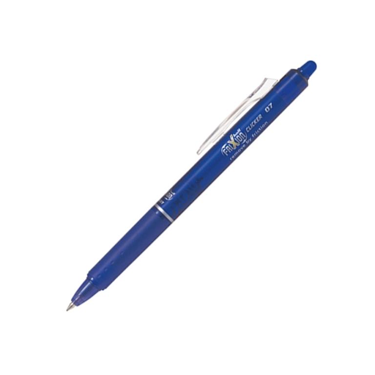 Pilot Frixion Ball Clicker Bolígrafo Borrable Retráctil 0,7mm Azul