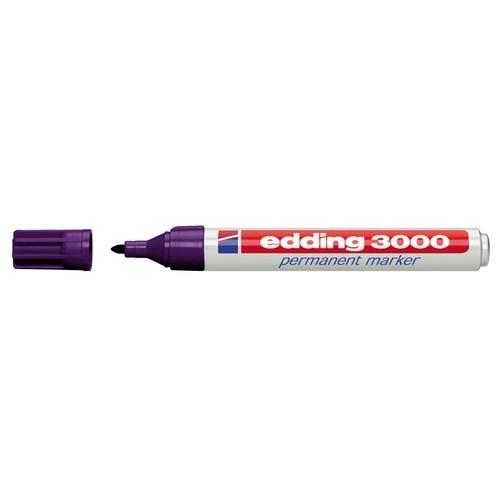 Edding 3000 Marcador Permanente Punta Redonda 1,5-3 mm Violeta