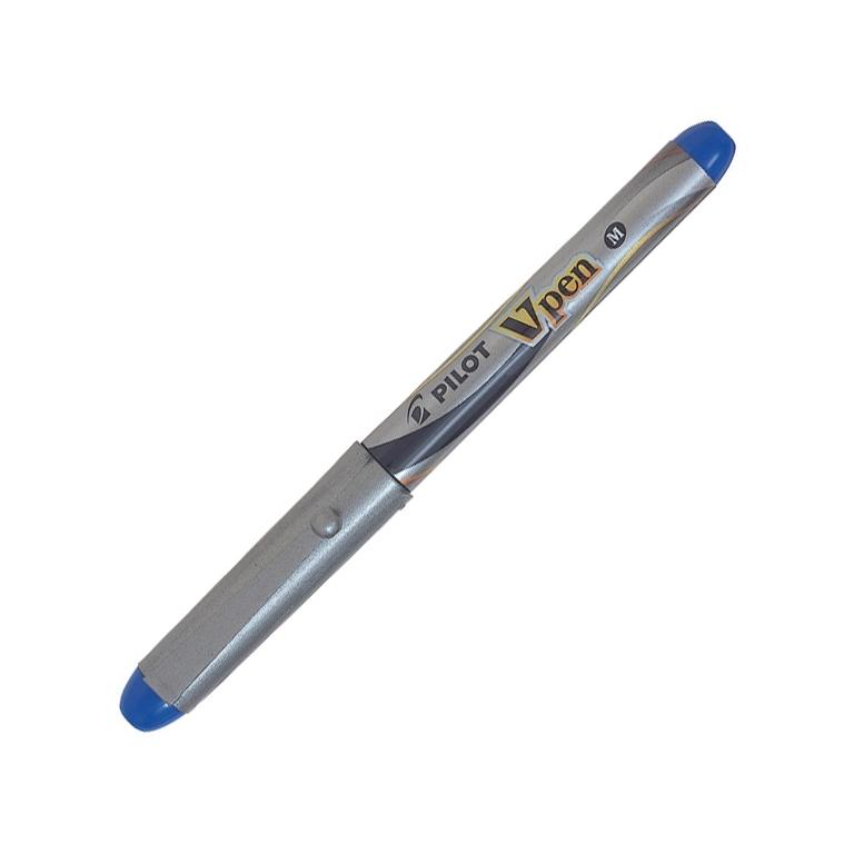 Pilot V-Pen Pluma Estilográfica Desechable Punta 0,4  mm Azul