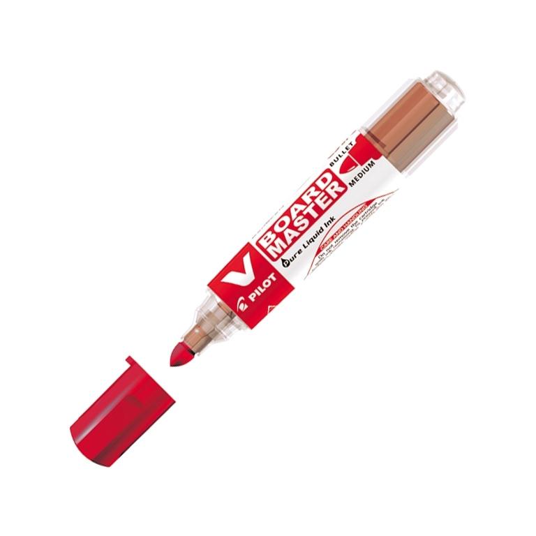 Pilot V-Board Master Rotulador Pizarra Blanca Punta 6 mm Rojo
