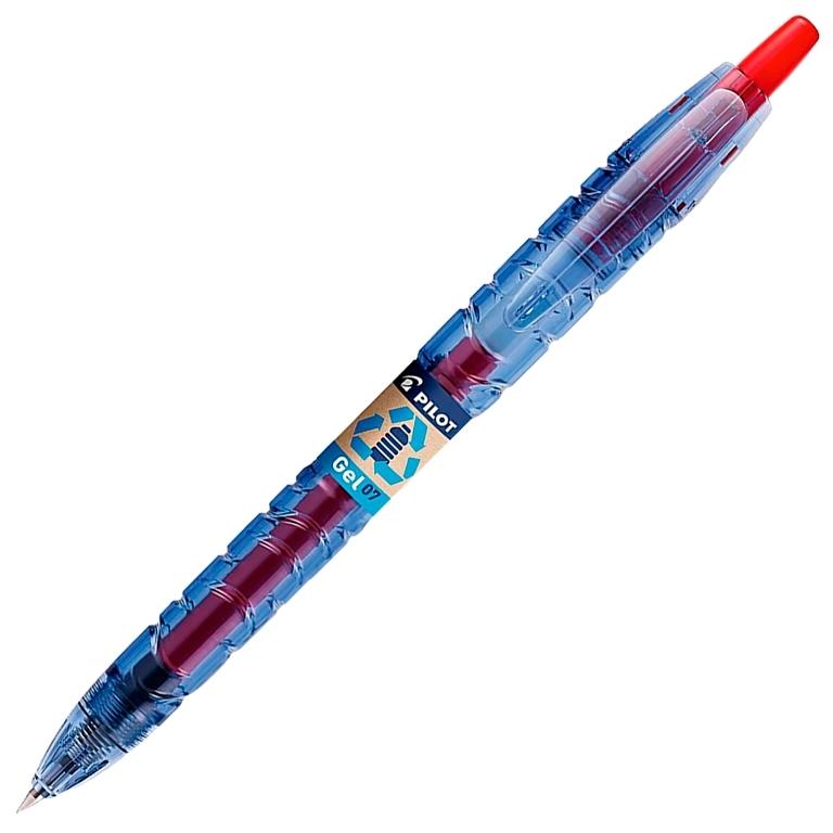 Pilot B2P Ecoball Bolígrafo Gel Retráctil 0,7mm Rojo