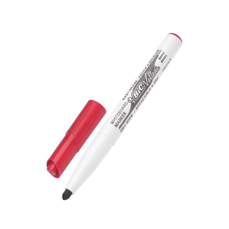 Bic Velleda Pocket Rotulador Pizarra Blanca Punta 1,4 mm Rojo
