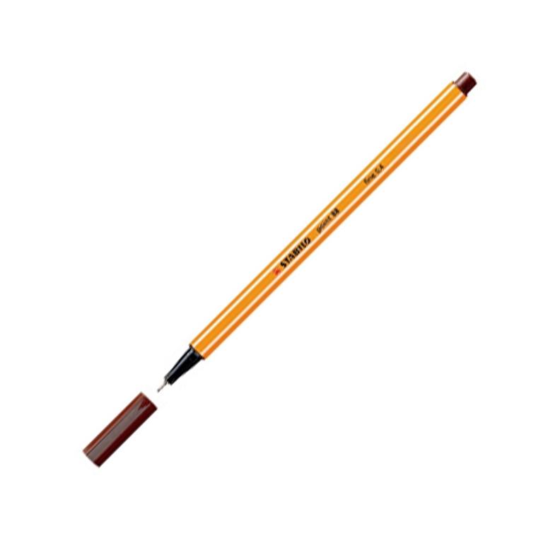 Stabilo Point 88 Rotulador Punta Fina 0,4Mm Marrón