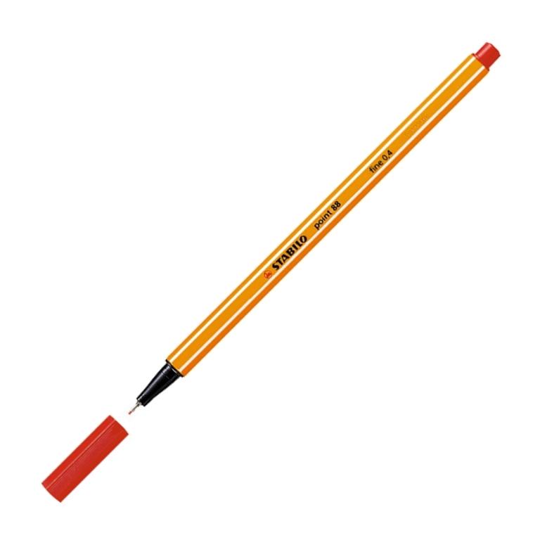 Stabilo Point 88 Rotulador Punta Fina 0,4Mm Rojo
