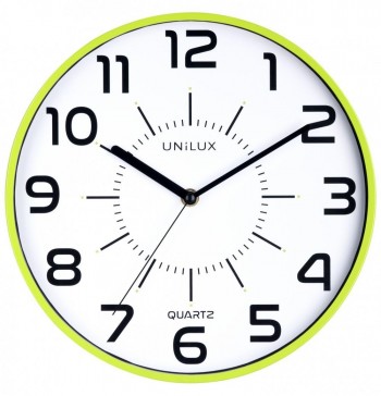 Reloj pared 28cm diámetro POP VERDE ANIS ESENCIALES