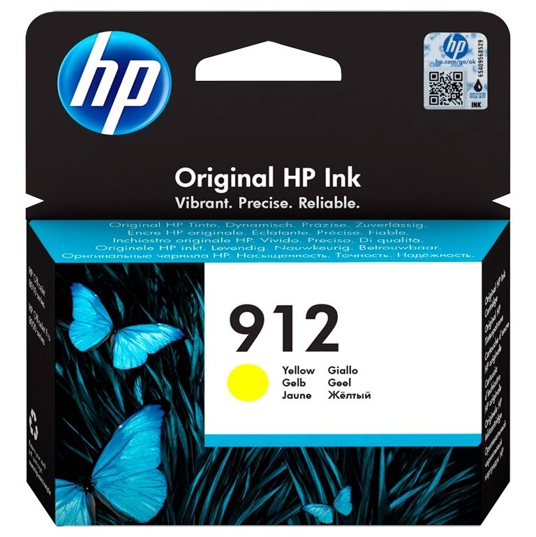 HP 912, 3YL84A, Cartucho Tinta Amarillo