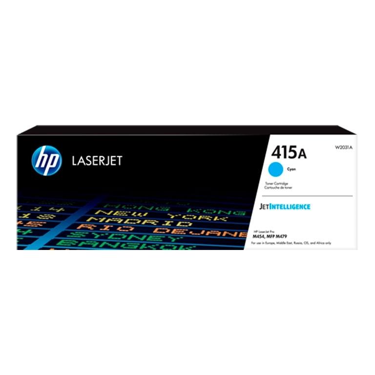 HP 415A, W2031A, Tóner Original Cian