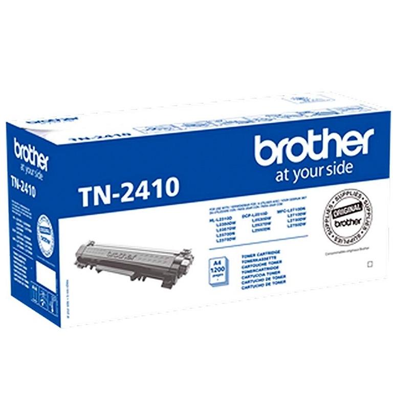 Brother TN-2410, TN2410, Tóner Original Negro