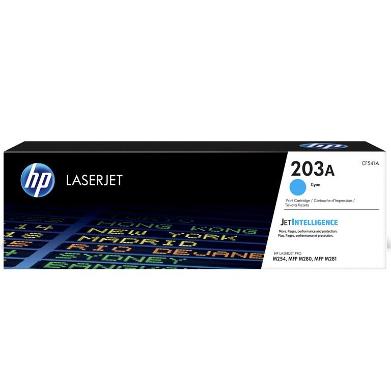 HP 203A, CF541A, Tóner Original Cian