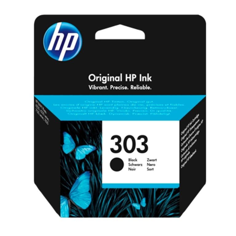 HP 303, T6N02AE, Cartucho Tinta Negro