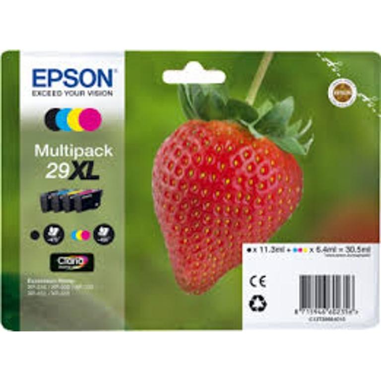Epson 29XL, C13T29964012, Multipack Cartuchos Tinta, Alta Capacidad
