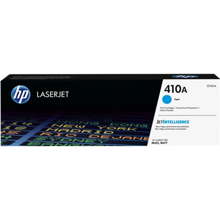 HP 410A, CF411A, Tóner Original Cian